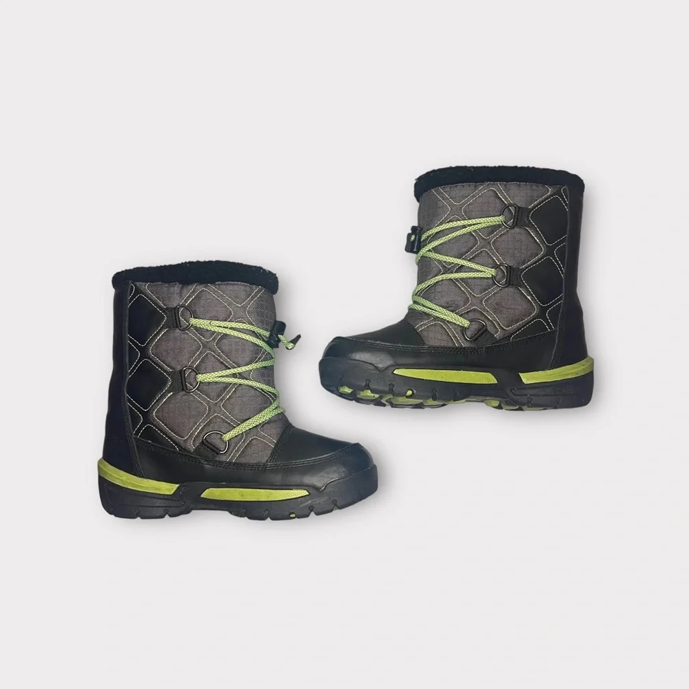 Sorel Snow Countess Green & Black Winter Boots